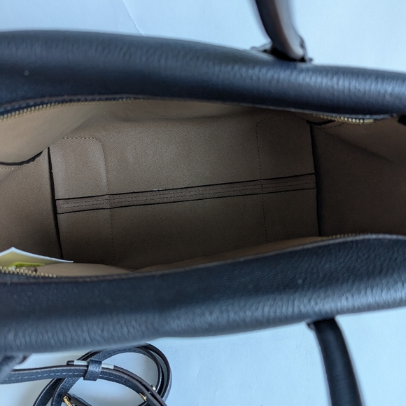 Michael Kors Purse Large Mercer Tote Admiral Navy Blue Handbag - Picture 6 of 13